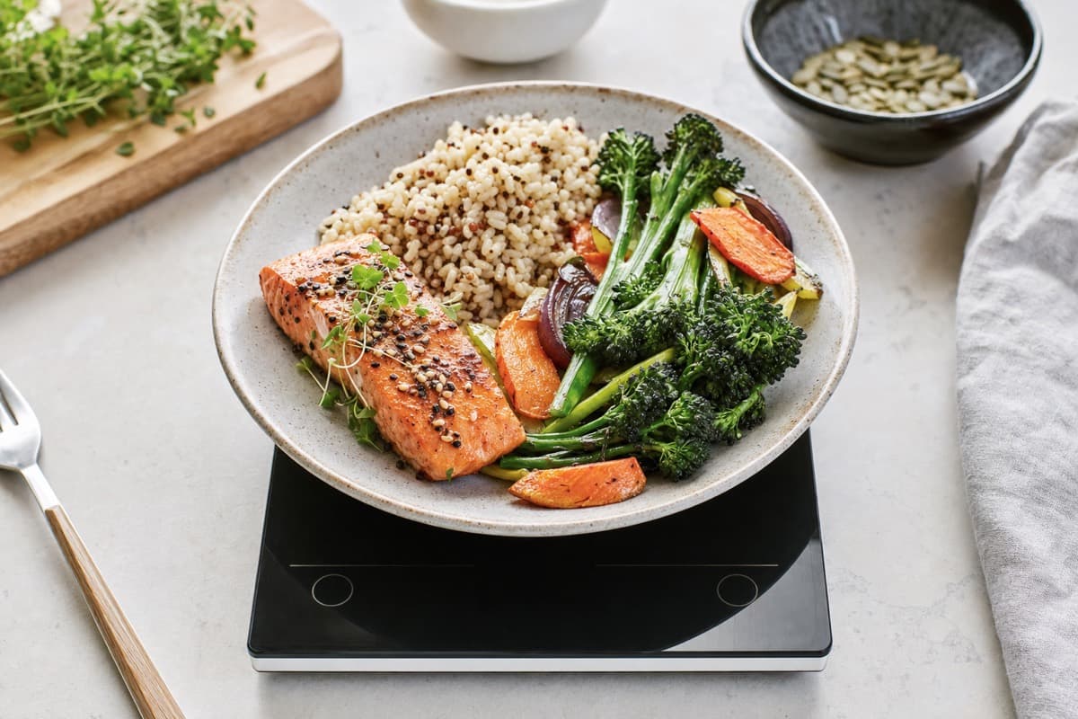 Assiette équilibrée pour perte de poids